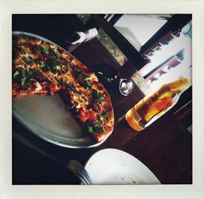 Greg de Roeck's New York pizza