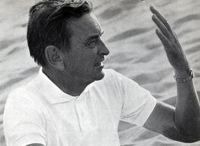 Sir David Lean on the set of Lawrence of Arabia in 1962.