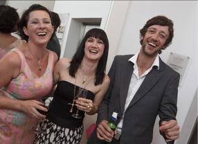 Mali Harries, Sara Lloyd Gregory and Rhodri Meilir