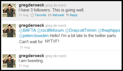 Greg De Roeck Twitter Feed Greg De Roeck Twitter Feed
