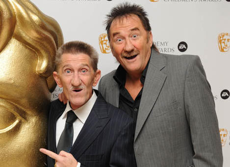 Chuckle Brothers - Paul & Barry arrive at the BAFTA Children's Awards 2008 ceremony