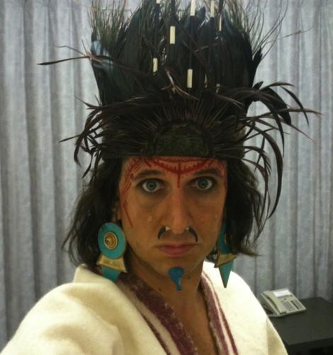Laurence Rickard: Aztec costume