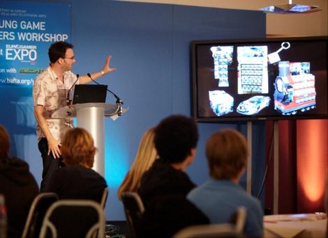 BAFTA Young Game Designers Workshop at Euro Gamer Expo 