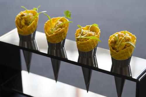 195 Piccadilly Canapes - Coronation Chicken Cones