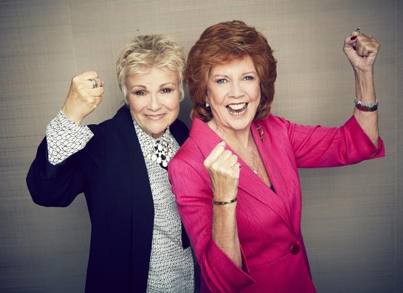 Cilla Black and Julie Walters