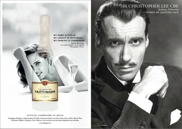 Taittinger Advert - Film Awards Programme 2011 Taittinger