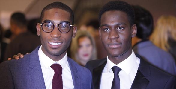 Tinie Tempah and Ade Oyefeso