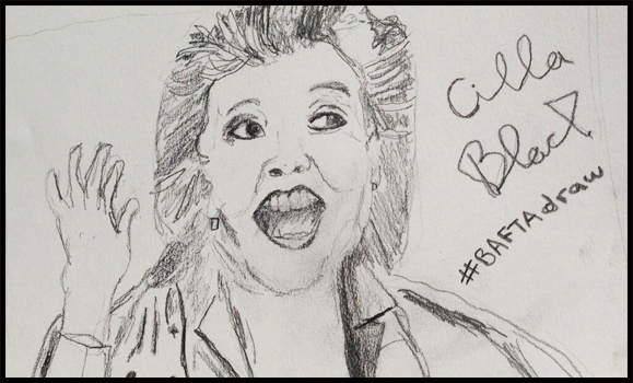 Cilla Black: drawing example Cilla Black